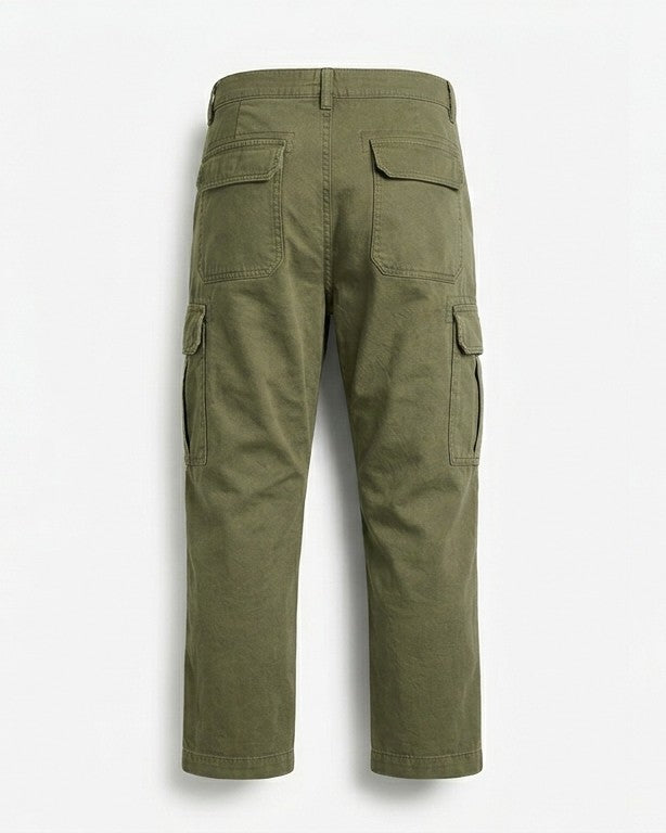 Premium Branded Baggie Jeans (army Green)
