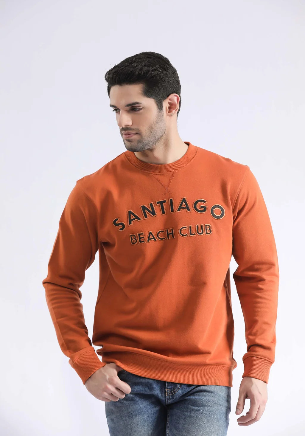 Men’s Premium Santiago Beach Club Crewneck Sweatshirt