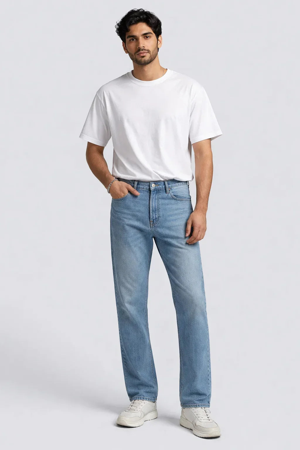 Straight Stretchable Denim – ZARA